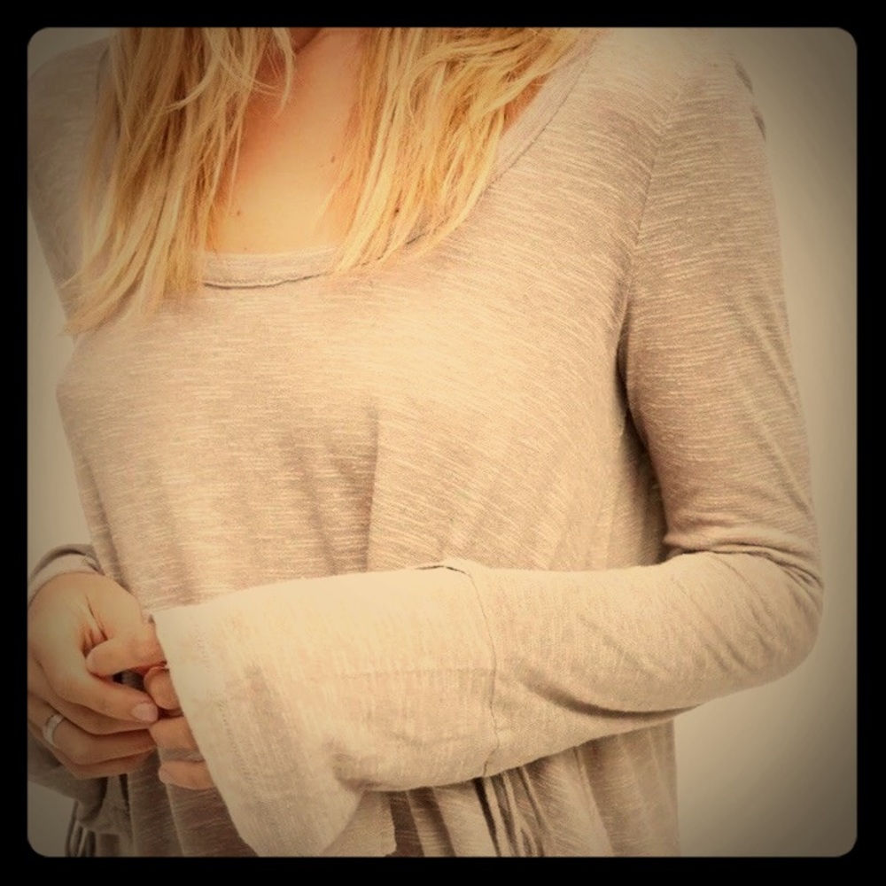 Long Sleeve Flared Hippie Tunic